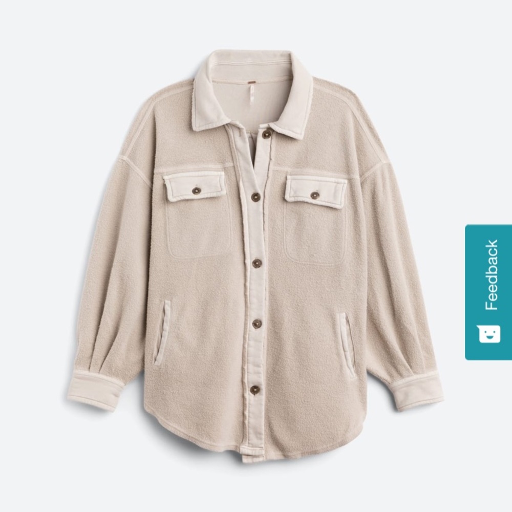Free People Ruby Jacket - Beige